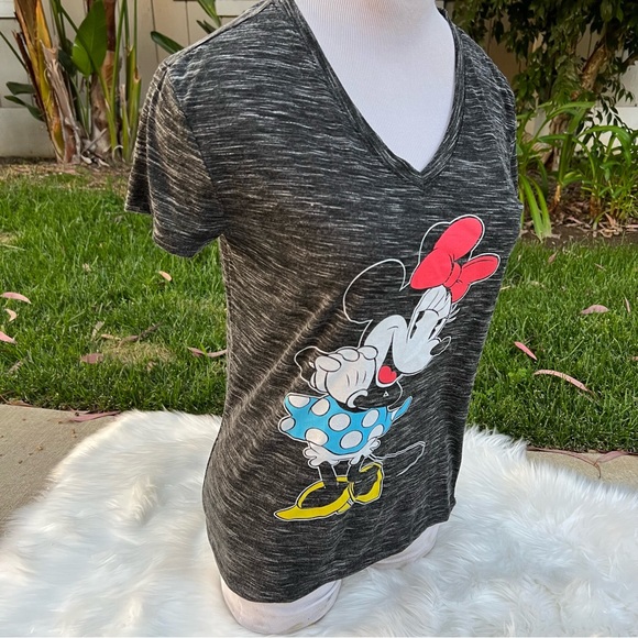 Disney Sheer Minnie Mouse T-Shirt Medium - Picture 2 of 3